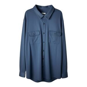 Men's Big & Tall Comfort Soft Shirt - Goodfellow & Co™ - Blue - 3XLT